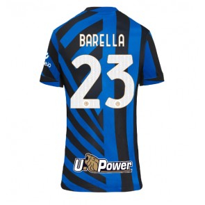 Inter Milan Nicolo Barella #23 Replika Hjemmebanetrøje Dame 2024-25 Kortærmet